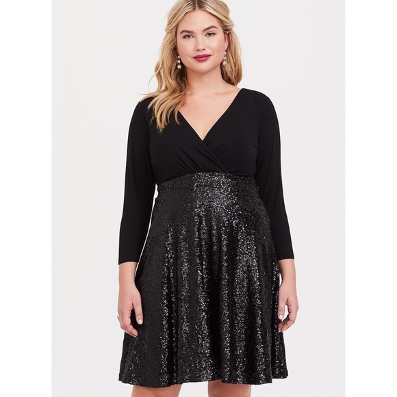 torrid sequin dress